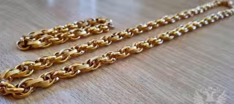 Золотая цепь 999 пробы
