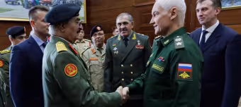 Хафтар Халифа и Андрей Белоусов