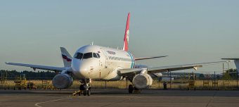 Лайнер Superjet 100 авиакомпании «Ямал» Борт RA-89090