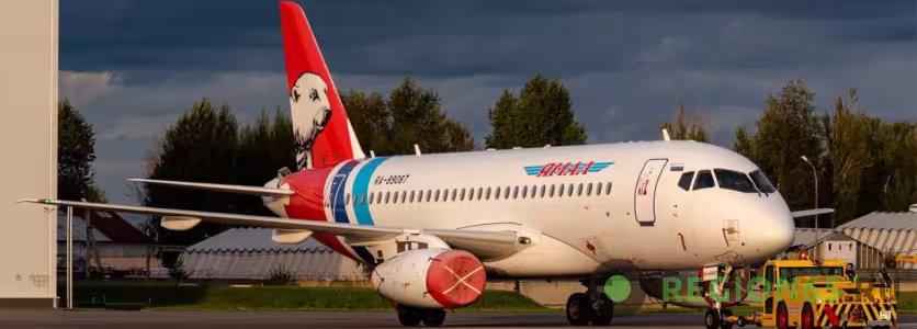 Самолёт авиакомпании «Ямал»