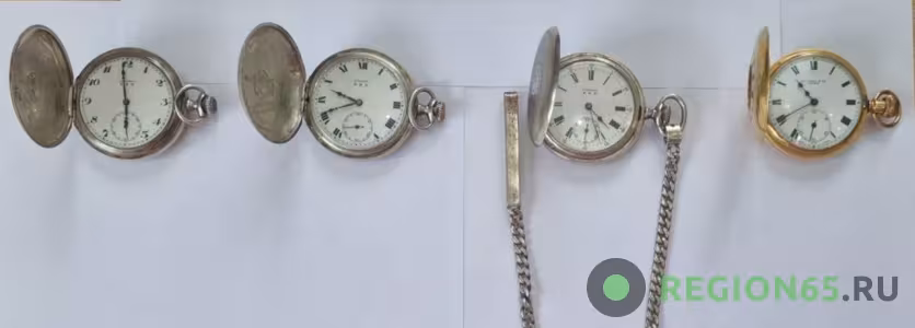 антикварные карманные часы